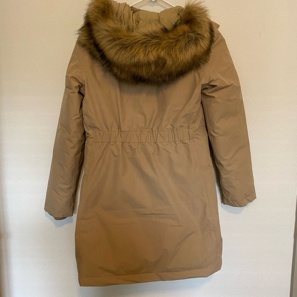 NWT North Face Women’s Arctic Parka Khaki Small - Picture 5 of 7